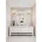 Z-Lite Analia Vanity, 2-Light, 16.5 In.W x 7.5 In.L x 9.25 In.H, Brushed Nickel/Clear Ribbed 1101-2V-BN - alternate 2